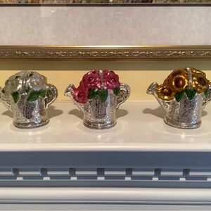 Illuminated Glass Watering Cans (3) by Valerie Parr Hill- NEW